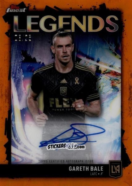 Cromo Gareth  Bale  - Finest MLS 2024-2025
 n. FLA-GB - Topps