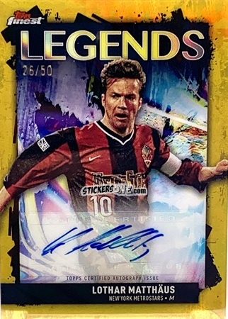 Figurina Lothar  Matthäus  - Finest MLS 2024-2025
 n. FLA-LM - Topps