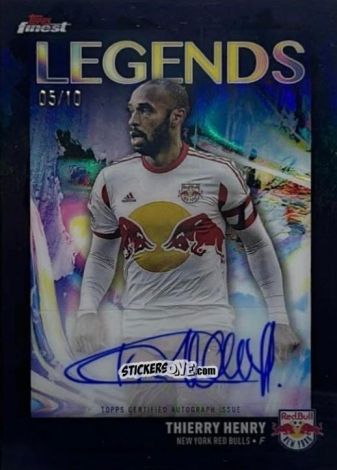Cromo Thierry  Henry  - Finest MLS 2024-2025
 n. FLA-TH - Topps