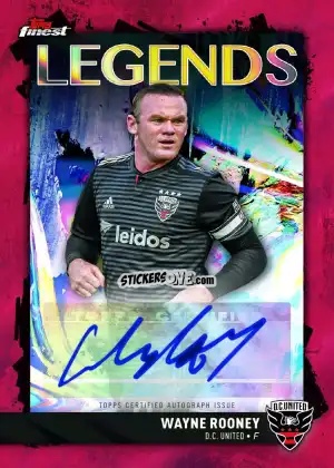 Figurina Wayne  Rooney  - Finest MLS 2024-2025
 n. FLA-WR - Topps