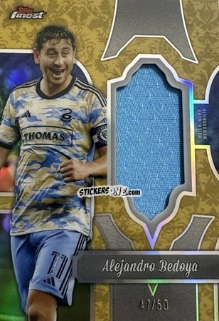 Cromo Alejandro Bedoya - Finest MLS 2024-2025
 n. FF-AB - Topps