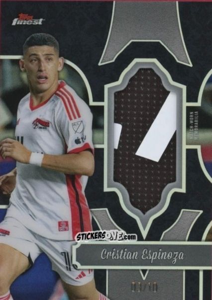 Figurina Cristian  Espinoza  - Finest MLS 2024-2025
 n. FF-CE - Topps