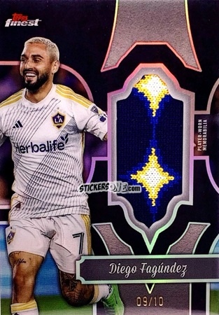 Figurina Diego  Fagúndez  - Finest MLS 2024-2025
 n. FF-DF - Topps