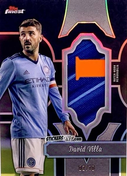 Sticker David Villa - Finest MLS 2024-2025
 n. FF-DV - Topps