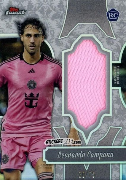 Figurina Leonardo Campana - Finest MLS 2024-2025
 n. FF-LC - Topps