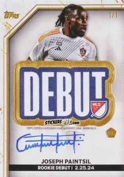 Cromo Joseph  Paintsil  - Finest MLS 2024-2025
 n. DPA-JP - Topps