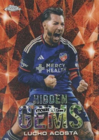 Sticker Lucho Acosta - Finest MLS 2024-2025
 n. HG-1 - Topps