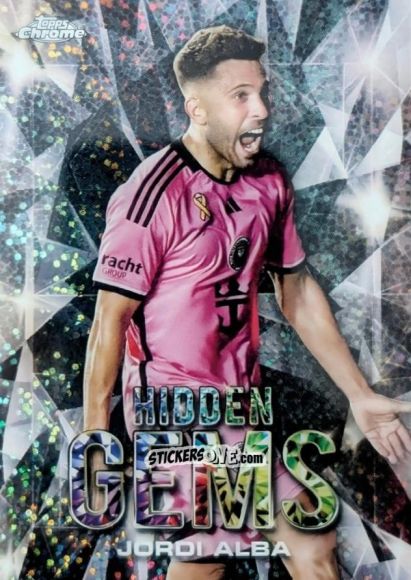 Cromo Jordi Alba - Finest MLS 2024-2025
 n. HG-3 - Topps