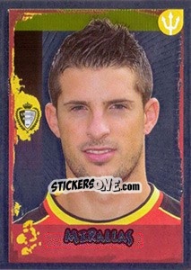 Sticker Kevin Mirallas - Belgian Red Devils 2014 n. 149 - Panini