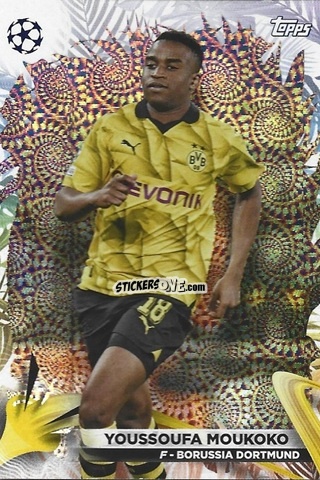 Cromo Youssoufa Moukoko - Carnaval Edition UEFA Club Competitions 2023-2024
 n. 4 - Topps