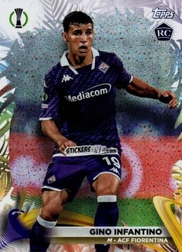 Figurina Gino Infantino - Carnaval Edition UEFA Club Competitions 2023-2024
 n. 19 - Topps