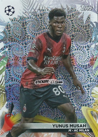 Cromo Yunus Musah - Carnaval Edition UEFA Club Competitions 2023-2024
 n. 22 - Topps