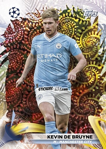 Cromo Kevin De Bruyne - Carnaval Edition UEFA Club Competitions 2023-2024
 n. 38 - Topps