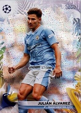 Cromo Julian Alvarez - Carnaval Edition UEFA Club Competitions 2023-2024
 n. 74 - Topps