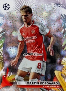 Figurina Martin Ødegaard - Carnaval Edition UEFA Club Competitions 2023-2024
 n. 92 - Topps