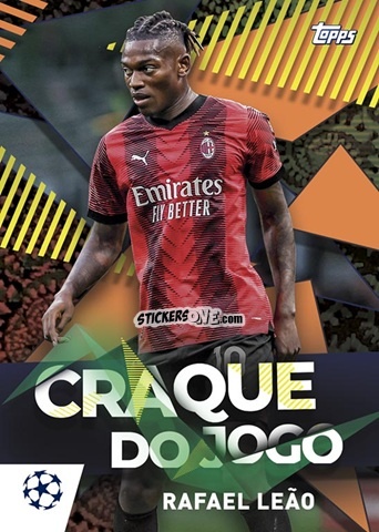 Cromo Rafael Leao - Carnaval Edition UEFA Club Competitions 2023-2024
 n. CJ-9 - Topps