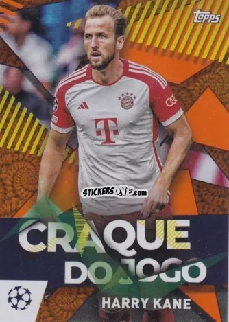 Sticker Harry Kane - Carnaval Edition UEFA Club Competitions 2023-2024
 n. CJ-8 - Topps