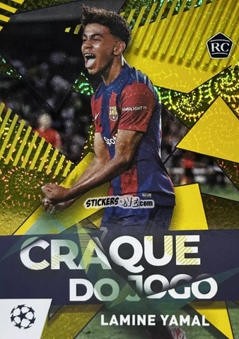 Figurina Lamine Yamal - Carnaval Edition UEFA Club Competitions 2023-2024
 n. CJ-4 - Topps
