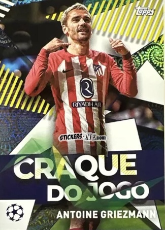 Sticker Antoine Griezmann - Carnaval Edition UEFA Club Competitions 2023-2024
 n. CJ-3 - Topps