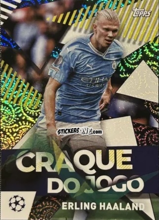 Cromo Erling Haaland - Carnaval Edition UEFA Club Competitions 2023-2024
 n. CJ-6 - Topps
