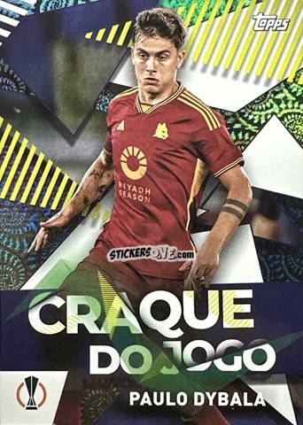 Cromo Paulo Dybala - Carnaval Edition UEFA Club Competitions 2023-2024
 n. CJ-2 - Topps