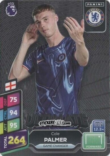 Figurina Cole Palmer - English Premier League 2024-2025. Adrenalyn XL Plus
 n. 4 - Panini