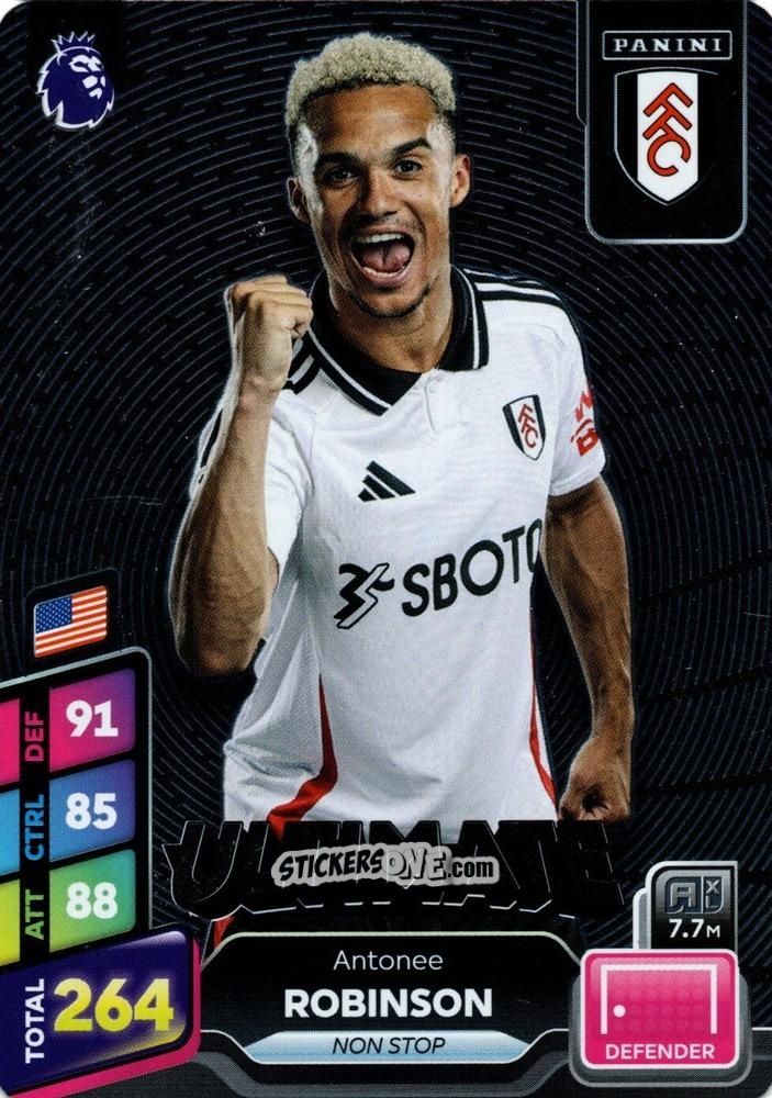 Sticker Antonee Robinson - English Premier League 2024-2025. Adrenalyn XL Plus
 n. 5 - Panini
