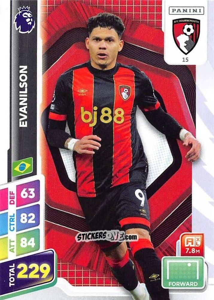 Cromo Evanilson - English Premier League 2024-2025. Adrenalyn XL Plus
 n. 15 - Panini