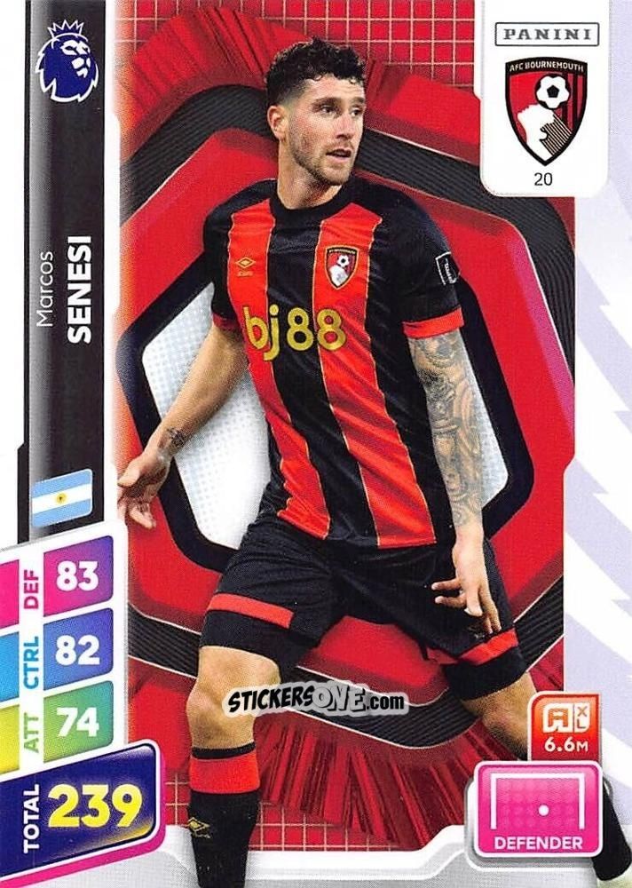 Sticker Marcos Senesi - English Premier League 2024-2025. Adrenalyn XL Plus
 n. 20 - Panini