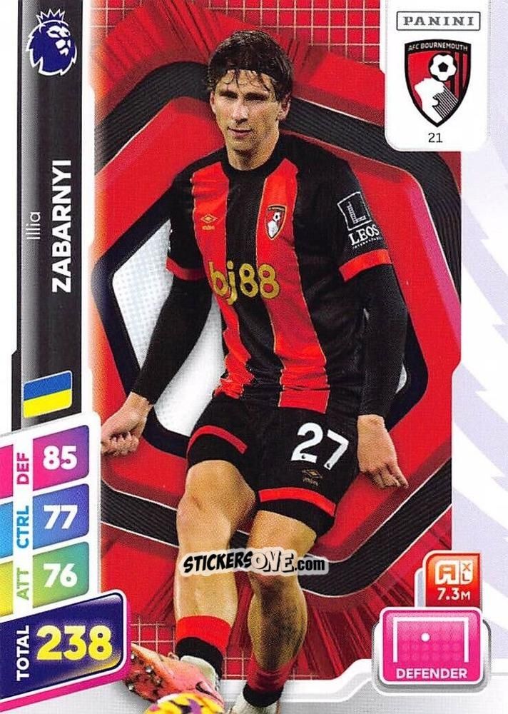 Sticker Illja Zabarnyj - English Premier League 2024-2025. Adrenalyn XL Plus
 n. 21 - Panini