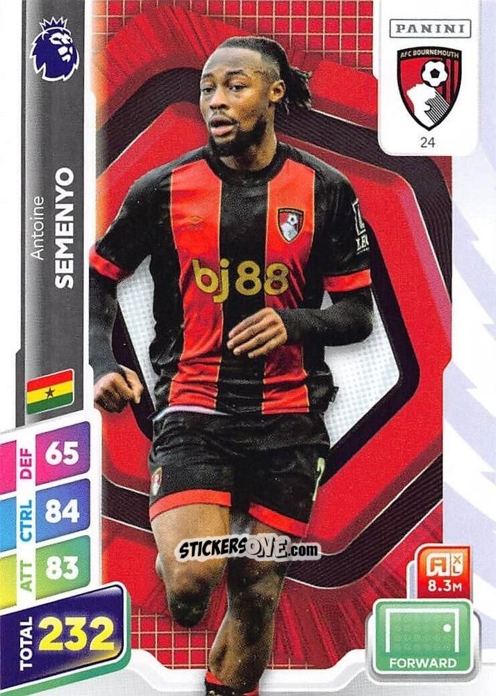 Sticker Antoine Semenyo - English Premier League 2024-2025. Adrenalyn XL Plus
 n. 24 - Panini