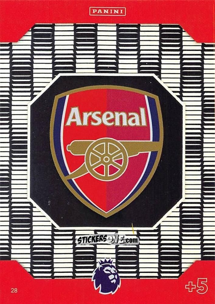 Cromo Club Crest - English Premier League 2024-2025. Adrenalyn XL Plus
 n. 28 - Panini