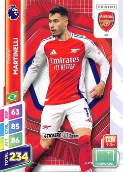 Sticker Gabriel Martinelli - English Premier League 2024-2025. Adrenalyn XL Plus
 n. 40 - Panini