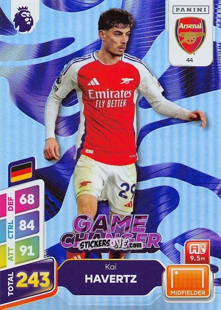 Figurina Kai Havertz - English Premier League 2024-2025. Adrenalyn XL Plus
 n. 44 - Panini