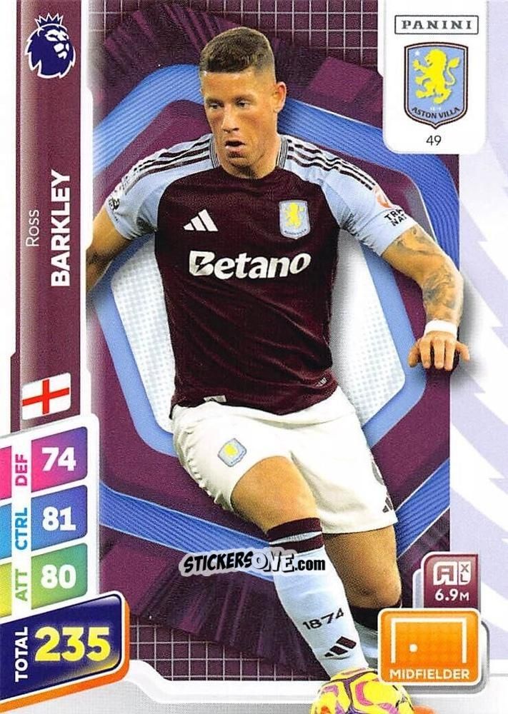 Sticker Ross Barkley - English Premier League 2024-2025. Adrenalyn XL Plus
 n. 49 - Panini