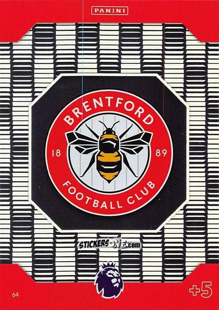 Cromo Club Crest - English Premier League 2024-2025. Adrenalyn XL Plus
 n. 64 - Panini