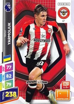 Figurina Yehor Yarmolyuk - English Premier League 2024-2025. Adrenalyn XL Plus
 n. 67 - Panini
