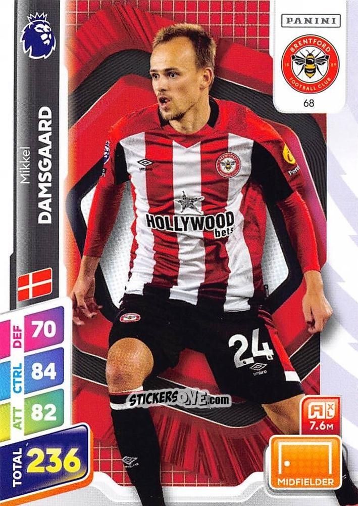 Sticker Mikkel Damsgaard - English Premier League 2024-2025. Adrenalyn XL Plus
 n. 68 - Panini