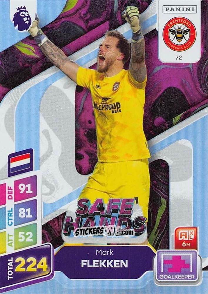 Sticker Mark Flekken - English Premier League 2024-2025. Adrenalyn XL Plus
 n. 72 - Panini