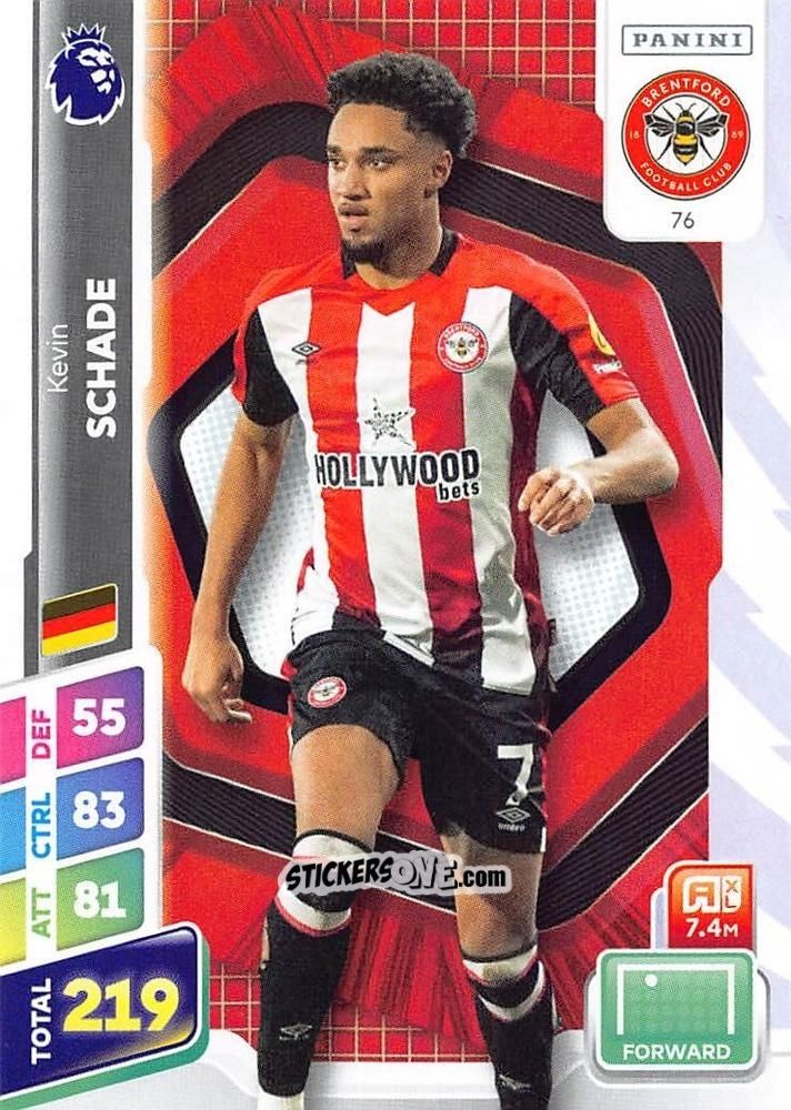Figurina Kevin Schade - English Premier League 2024-2025. Adrenalyn XL Plus
 n. 76 - Panini