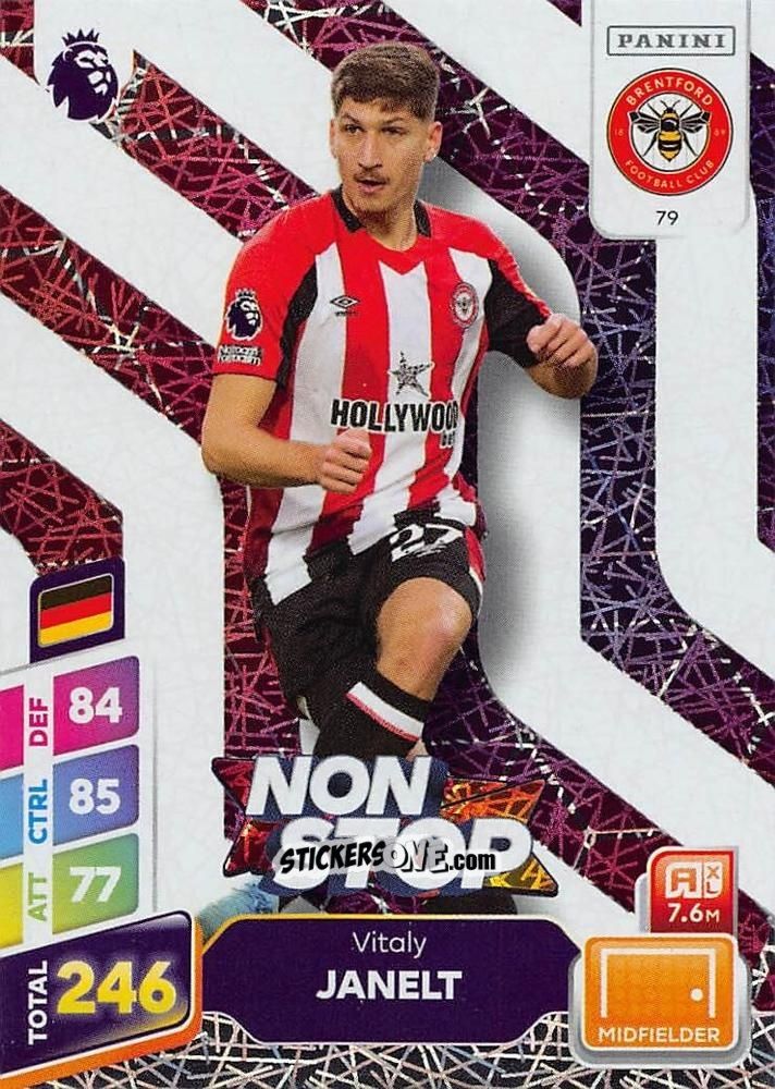 Sticker Vitaly Janelt - English Premier League 2024-2025. Adrenalyn XL Plus
 n. 79 - Panini