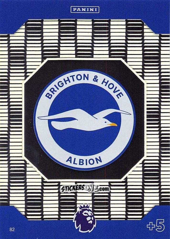 Cromo Club Crest - English Premier League 2024-2025. Adrenalyn XL Plus
 n. 82 - Panini