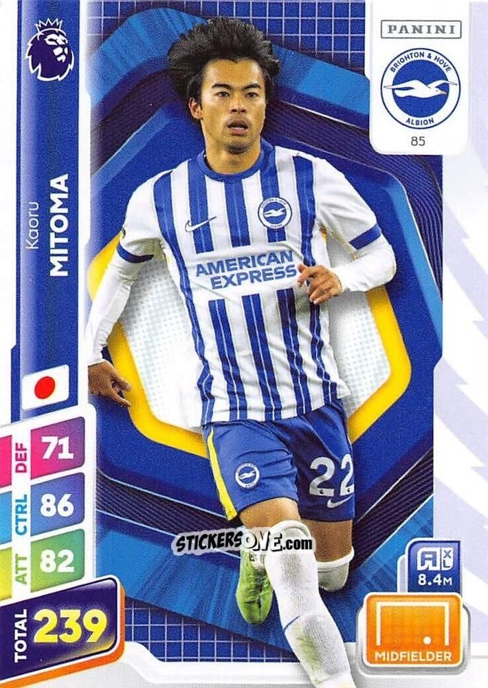 Cromo Kaoru Mitoma - English Premier League 2024-2025. Adrenalyn XL Plus
 n. 85 - Panini