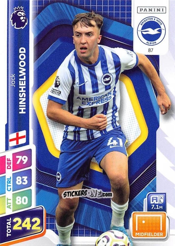 Cromo Jack Hinshelwood - English Premier League 2024-2025. Adrenalyn XL Plus
 n. 87 - Panini