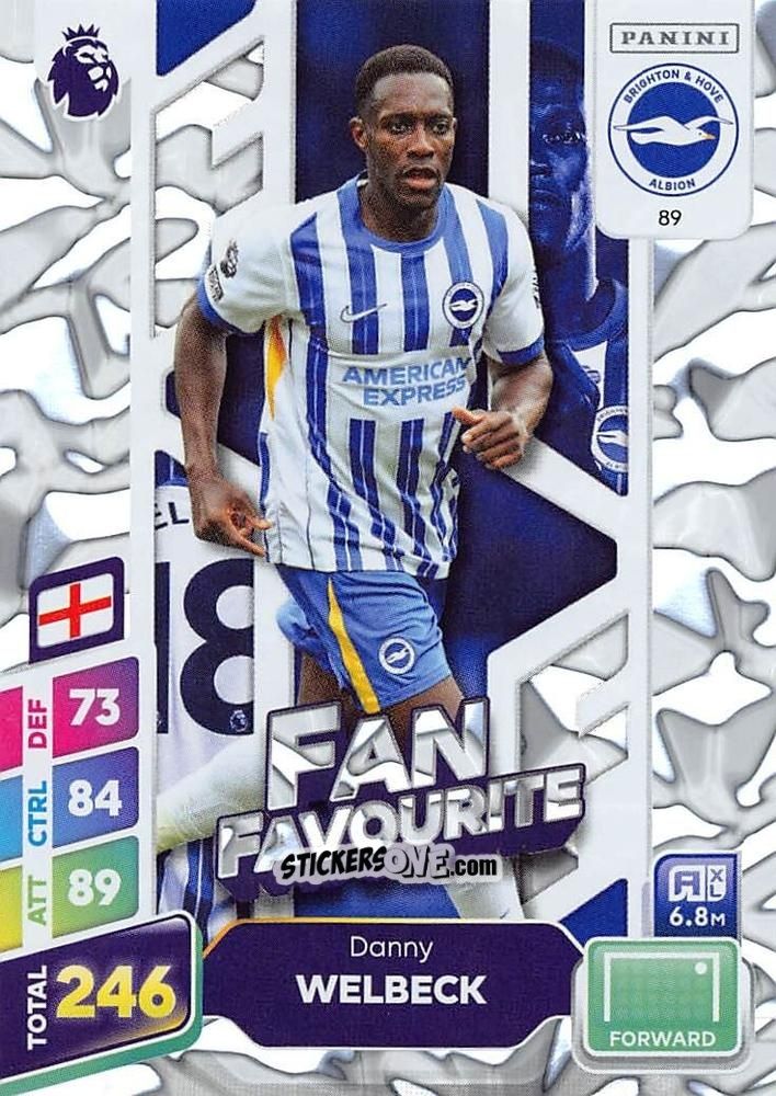 Sticker Danny Welbeck - English Premier League 2024-2025. Adrenalyn XL Plus
 n. 89 - Panini