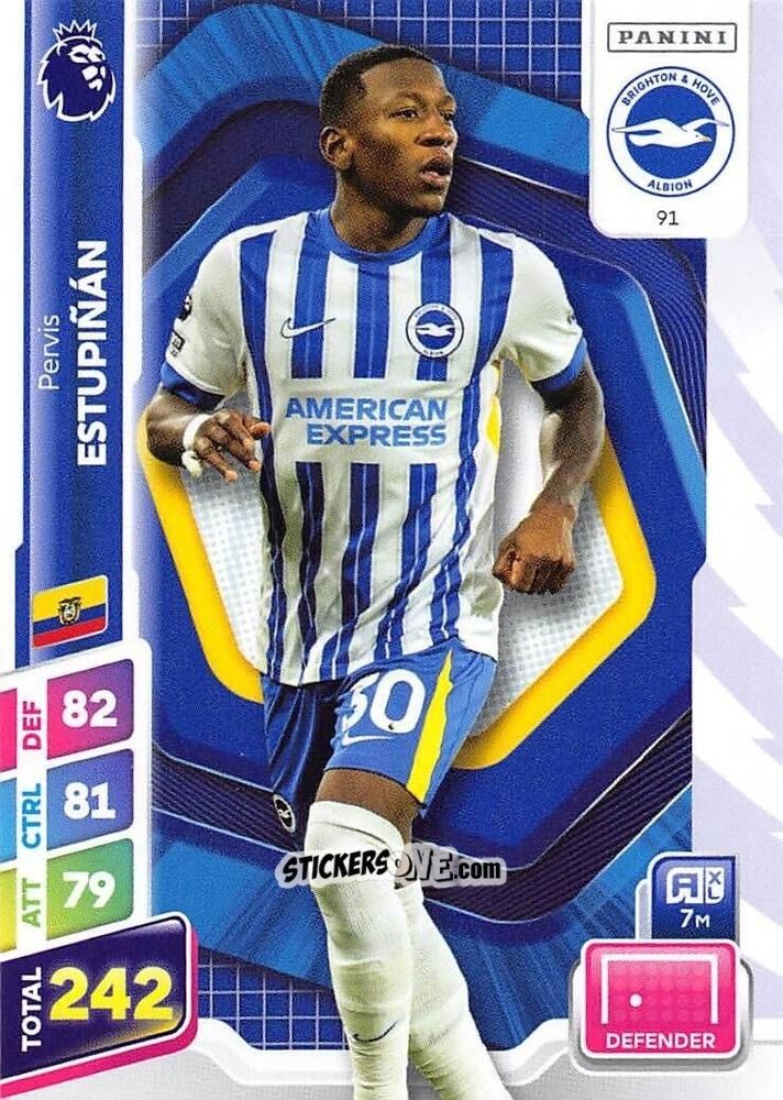 Cromo Pervis Estupiñán - English Premier League 2024-2025. Adrenalyn XL Plus
 n. 91 - Panini