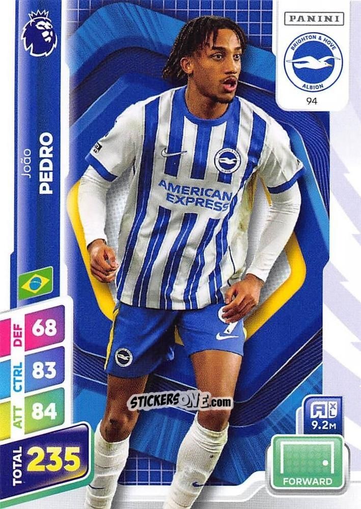 Cromo João Pedro - English Premier League 2024-2025. Adrenalyn XL Plus
 n. 94 - Panini