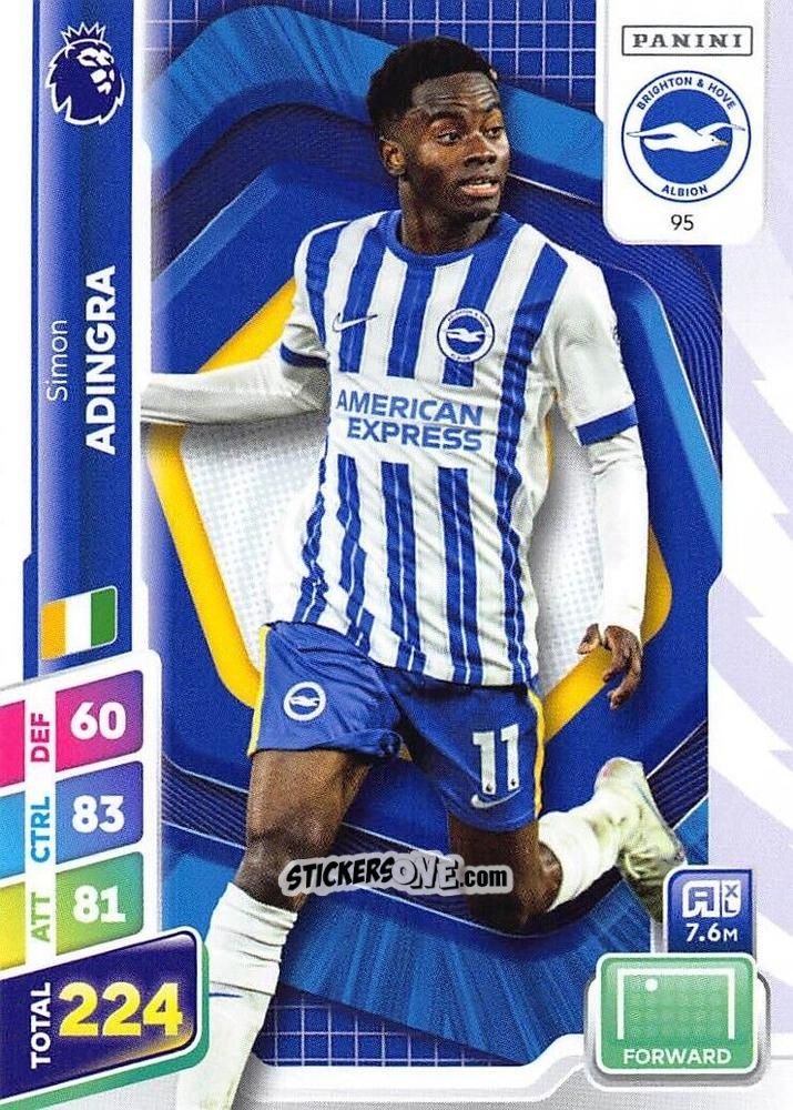 Sticker Simon Adingra - English Premier League 2024-2025. Adrenalyn XL Plus
 n. 95 - Panini
