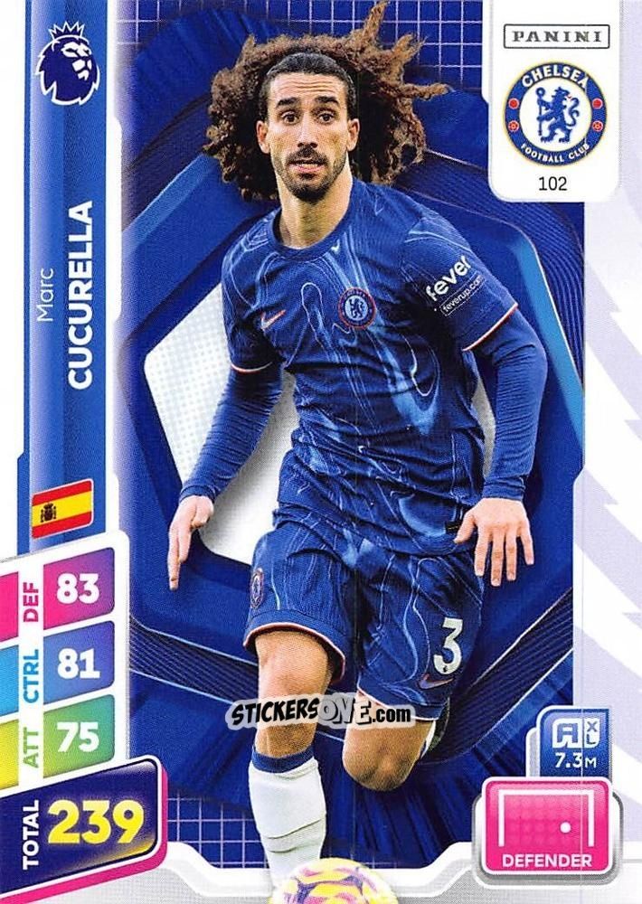 Figurina Marc Cucurella - English Premier League 2024-2025. Adrenalyn XL Plus
 n. 102 - Panini