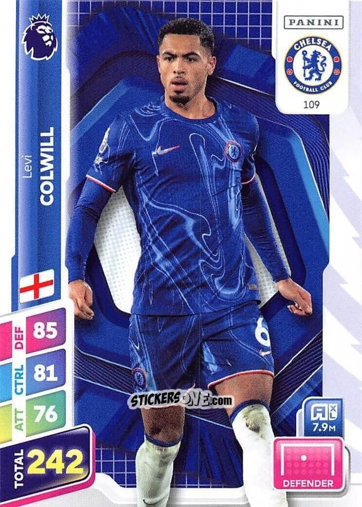 Sticker Levi Colwill - English Premier League 2024-2025. Adrenalyn XL Plus
 n. 109 - Panini